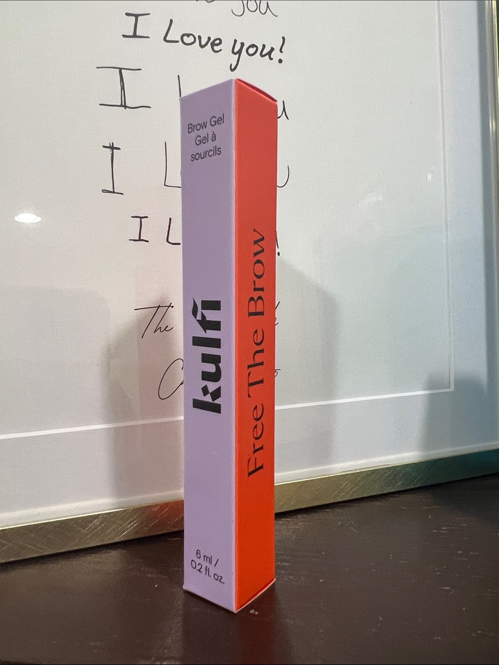 BRAND NEW Kulfi Free The Brow Clear Brow Gel~Full Size~$26